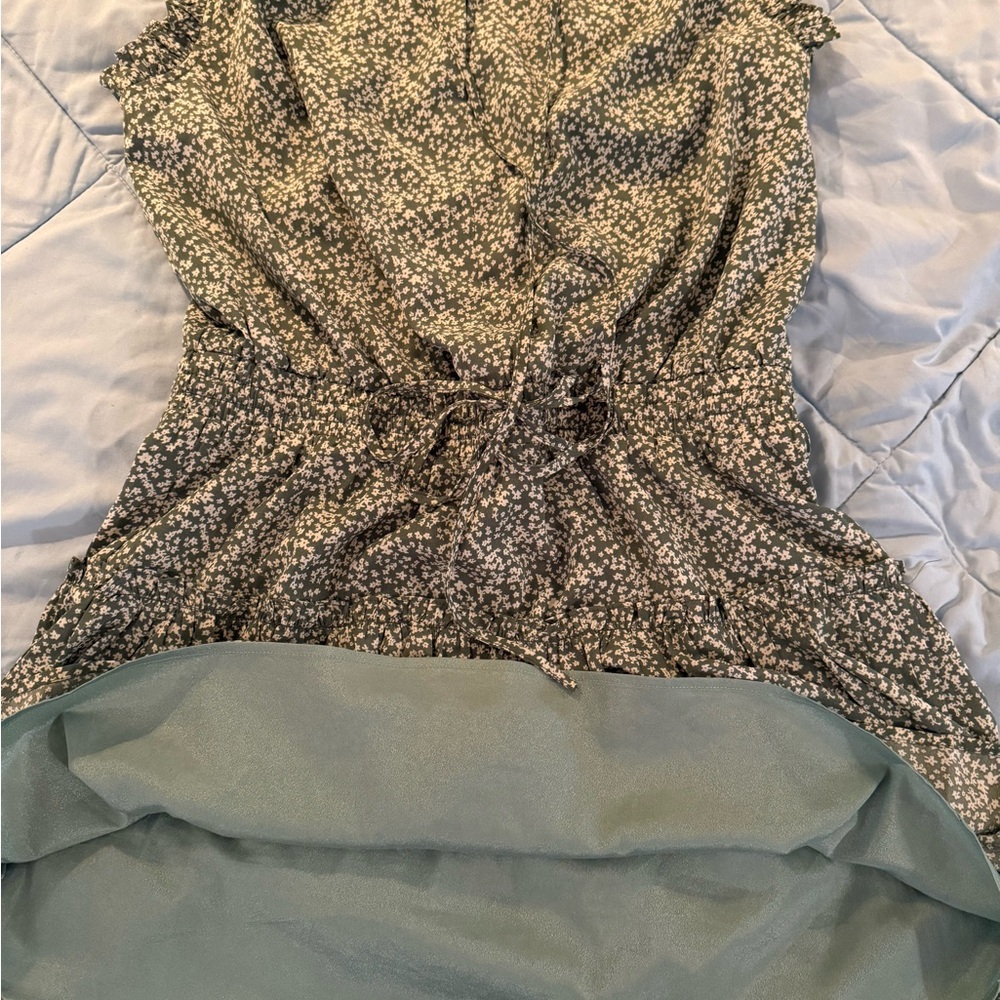Pinch Green Floral Midi Dress